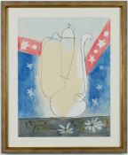 PABLO PICASSO. NATURE MORTE.