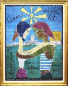 JEAN COCTEAU (FRENCH 1889 - 1963). CANNES. (d)