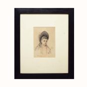 AFTER PAUL CESAR HELLEU. PORTRAIT.