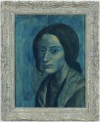 PABLO PICASSO. FEMME A LA MECHE. (d)