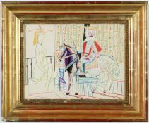 PABLO PICASSO. COMEDIE HUMAINE – 01.2.54 I. (d)