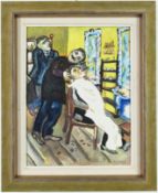 MARC CHAGALL. BARBERS SHOP.
