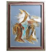 GOPAL ADIVREKAR (INDIAN 1938-2008). ABSTRACT.
