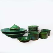 A COLLECTION OF MOROCCAN CERAMIC VESSELS (20).