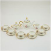 A ROSENTHAL TEA SERVICE. (QTY).