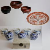 A COLLECTION OF ASIAN CERAMICS AND OTHERS (11).