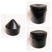 THREE HAT BOXES. (3).