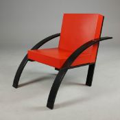 1990s ITALIAN PARIGI ARMCHAIR BY ALDO ROSSI FOR UNIFOR.