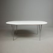 FRITZ HANSEN SUPERELLIPSE TABLE.