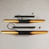 DELIGHTFULL COLTRANE SUSPENSION LAMPS, A PAIR.