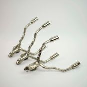 VAUGHAN TWIG WALL LIGHTS, A SET OF 3.