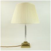 VAUGHAN REEDED COLUMN TABLE LAMP.
