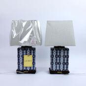 LAUREN RALPH LAUREN HOME TABLE LAMPS, A PAIR.
