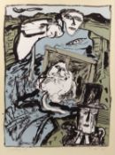 John Bellany (1942-2013) The Skate at the Gate, 2000 6/40, signed, dated, and numbered in pencil (in