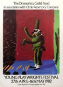 David Hockney (b.1937) Young Playwrights Festival, 1982 for Circle Repertory Company offset