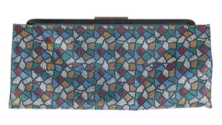 A clutch bag by Salvatore Ferragamo together with other beaded, sequined and embellished bags (8)