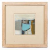 Mark Johnston (Contemporary) Fields North, 2001 mixed media 15 x 15cm.
