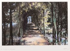 Jennifer Dickson (1936-2025) 'The Trysting Place (Athelhampton)', pencil signed, titled and no.6/