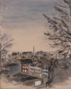 Maud Katherine Alicia Cecil (1904-1981) View from 'Kew Gardens', Georgetown, Washington DC, signed