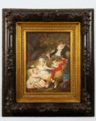 After John James Halls The four eldest children of Sir Richard Croft, 6th Bt (1762-1818), signed