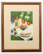 Mary Fedden (1915-2012) Colour Print for the cover of Glyndebourne Festival Programme 30.5 x 23.