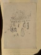 After James Abbott McNeill Whistler (1834-1903) lithograph, together with a collection of other