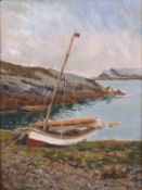 William Maxwell Reekie (1869-1948) 'Low Tide, Trearddur Bay, Anglesey', signed and dated 1914,