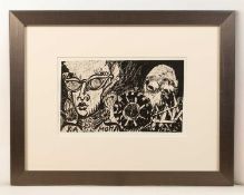 Andre Verlon (Willy Verkauf) (1917 – 1959) “Imago” Founder of the group Imago Lithograph 14.5cm x