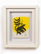 William (Bill) Branston Smith (born 1930) Abstract Ink and Watercolour Signed with initials 15.2 x