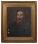 English School (19th century) Portrait of A. H. Christie (1827-1891), bust length, in side profile