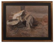 Adrien de Menasce (1925-1995) 'The Pleasures of Defeat', signed, further signed, inscribed and dated