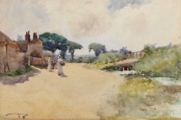 William Lee-Hankey (1869-1952) A Surrey Road, signed ‘W Lee Hankey’ (lower left), inscribed ‘A