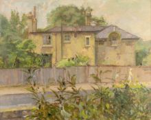 Paul Lucien Maze (1887-1979) A Country House signed (lower right) oil on canvas 39 x 49cm.
