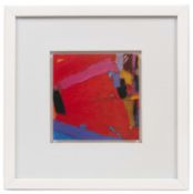 After Anthony Frost ‘Red Mind’, print in colours 16 x 16cm
