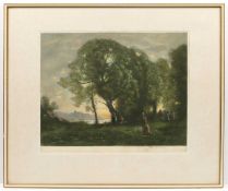 Henry Scott Bridgwater (1864-1946), after Corot 'L'Eclogue', pencil signed to the margin,