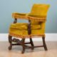 A small Carolean-style armchair - Image 1 of 2
