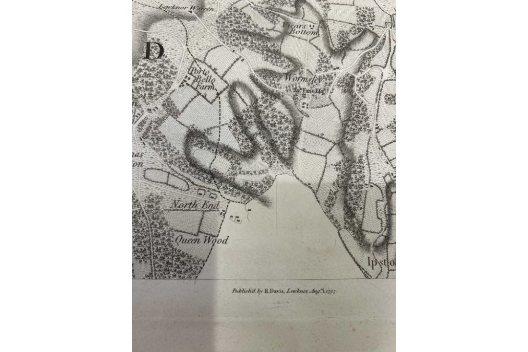A collection of various rolled estate maps - Image 10 of 10
