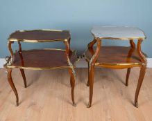 Two French étagères