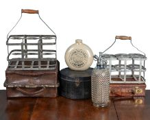 A Gladstone bag and other items