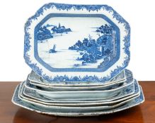 A collection of Chinese blue and white porcelain