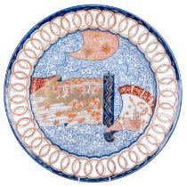 A late 19th century Japanese Imari dish