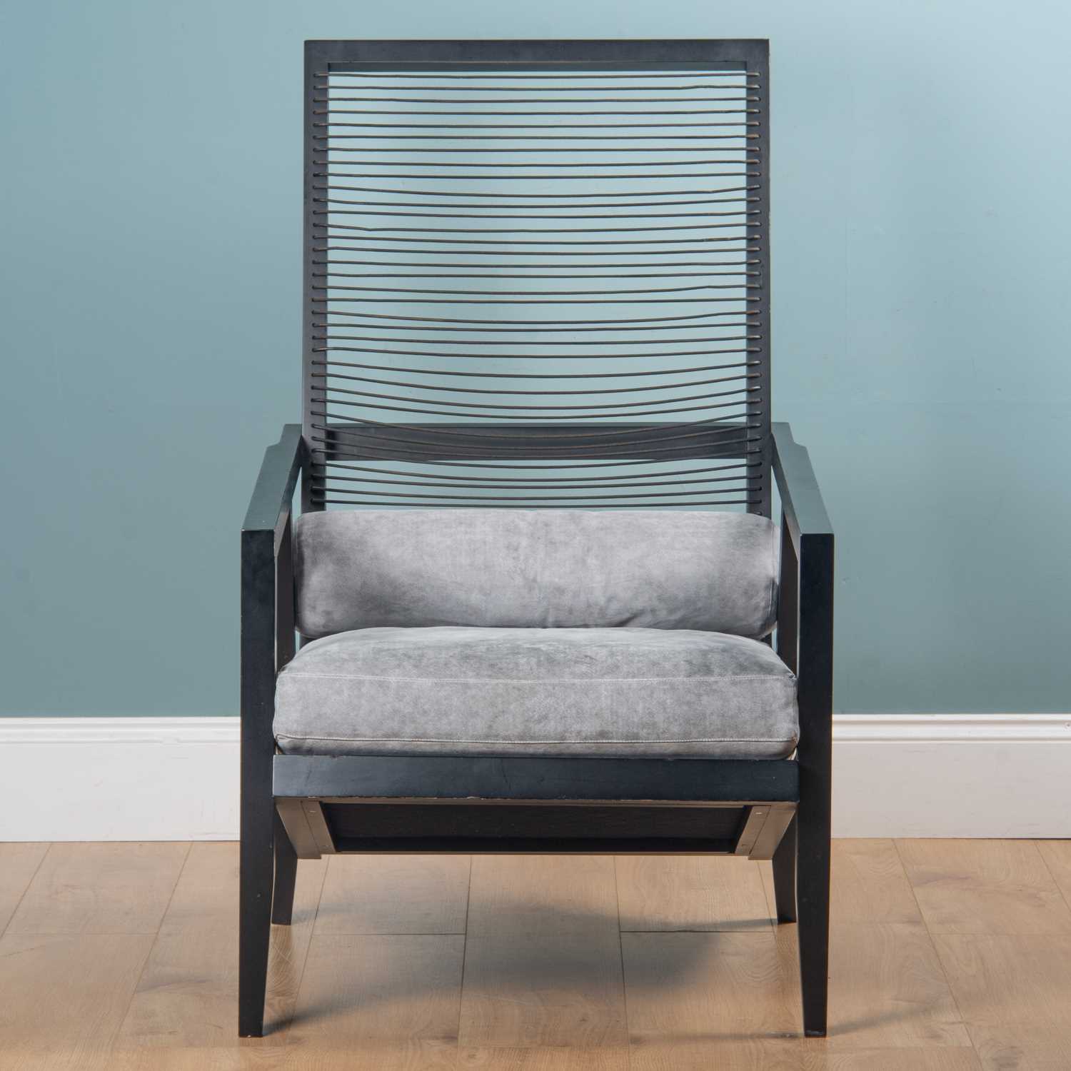 A Pierantonio Bonacia, ebonised "Astoria HB" armchair - Image 2 of 8