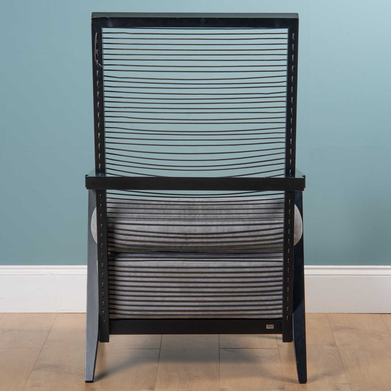 A Pierantonio Bonacia, ebonised "Astoria HB" armchair - Image 3 of 8