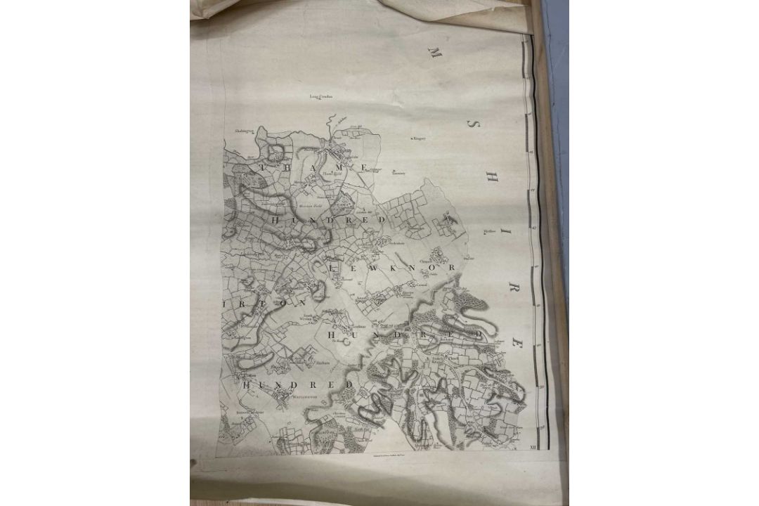 A collection of various rolled estate maps - Image 9 of 10