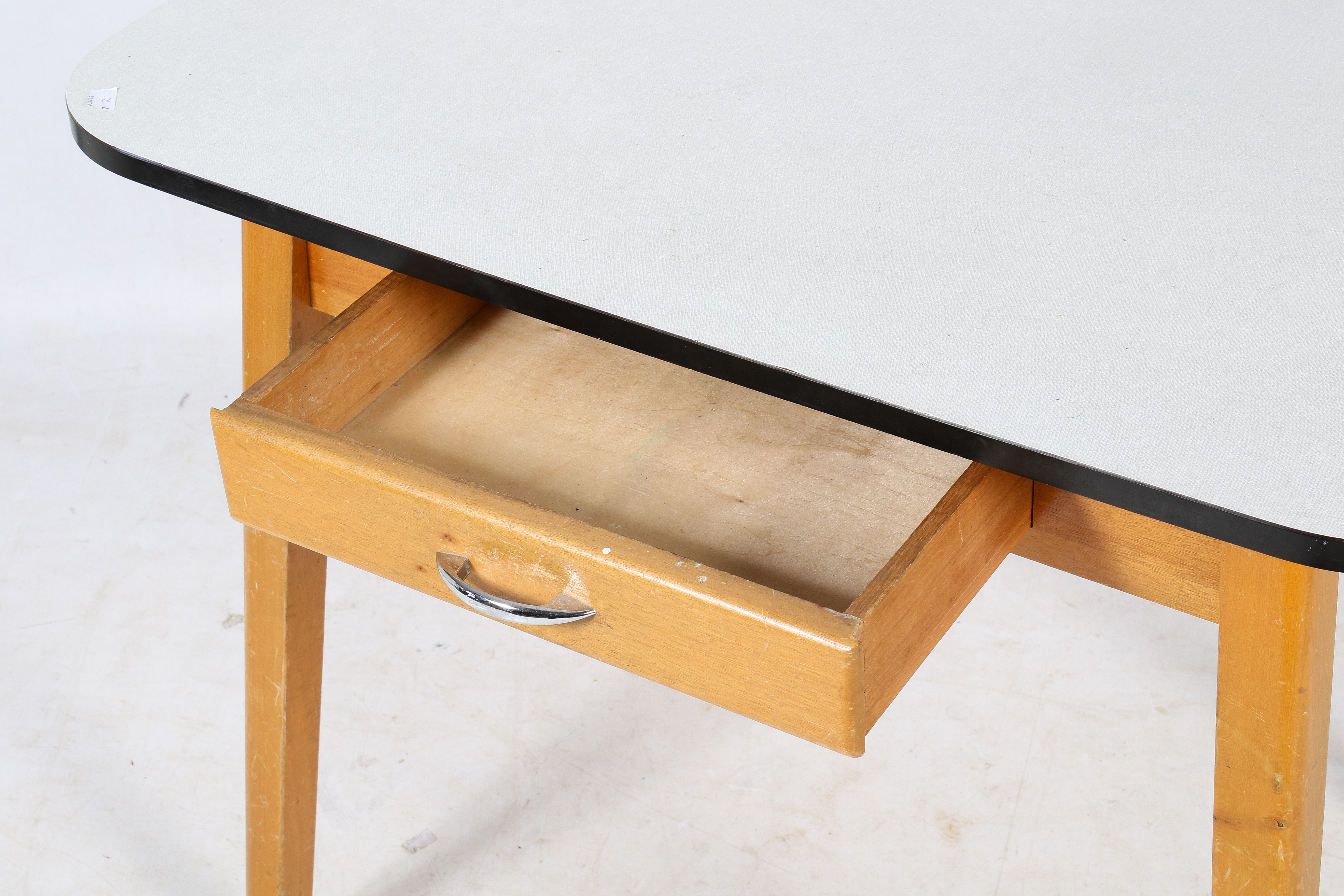 A mid-century Formica top table. - Image 2 of 2