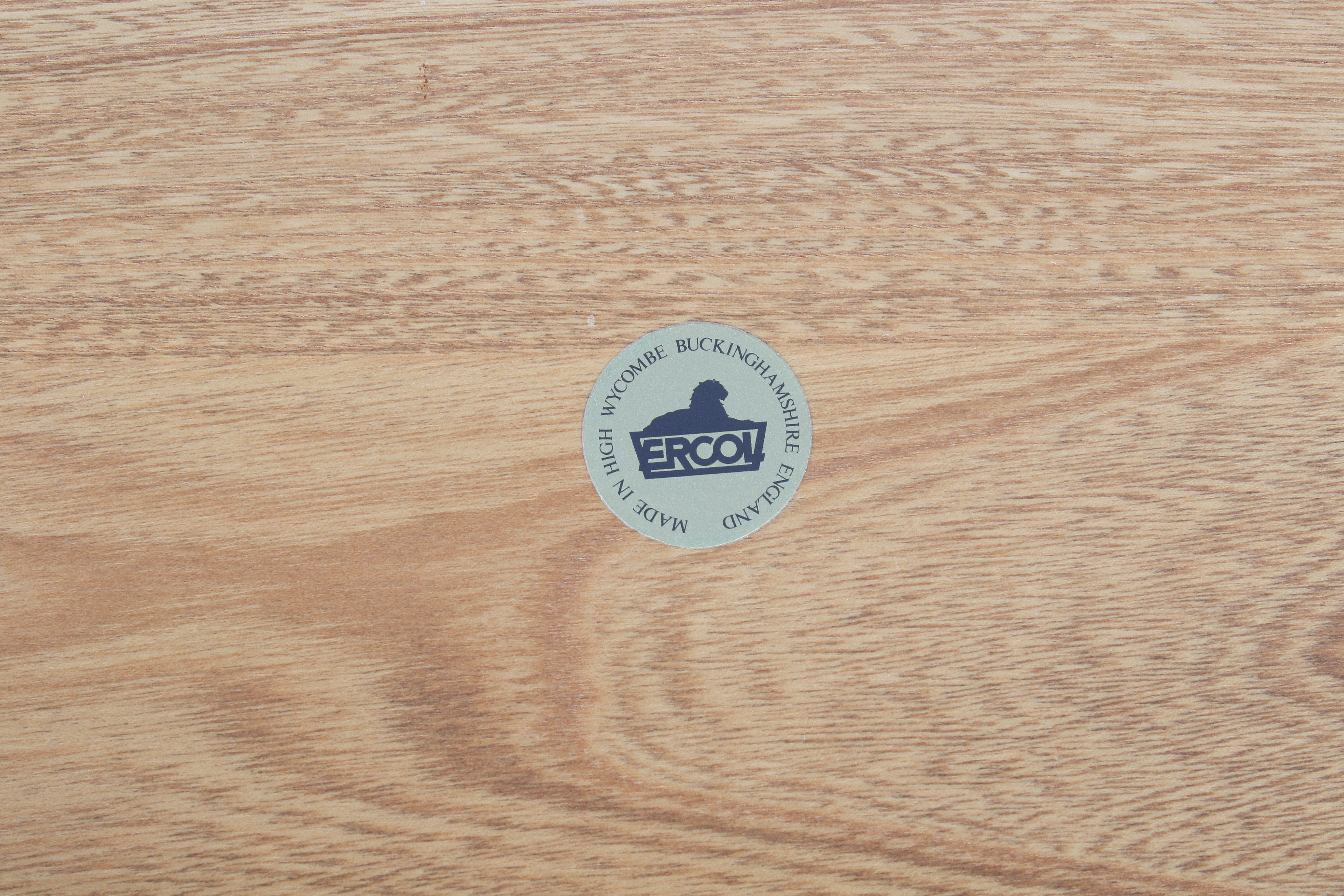 A mid-century Ercol blonde beech and elm nest of tables. - Image 3 of 3