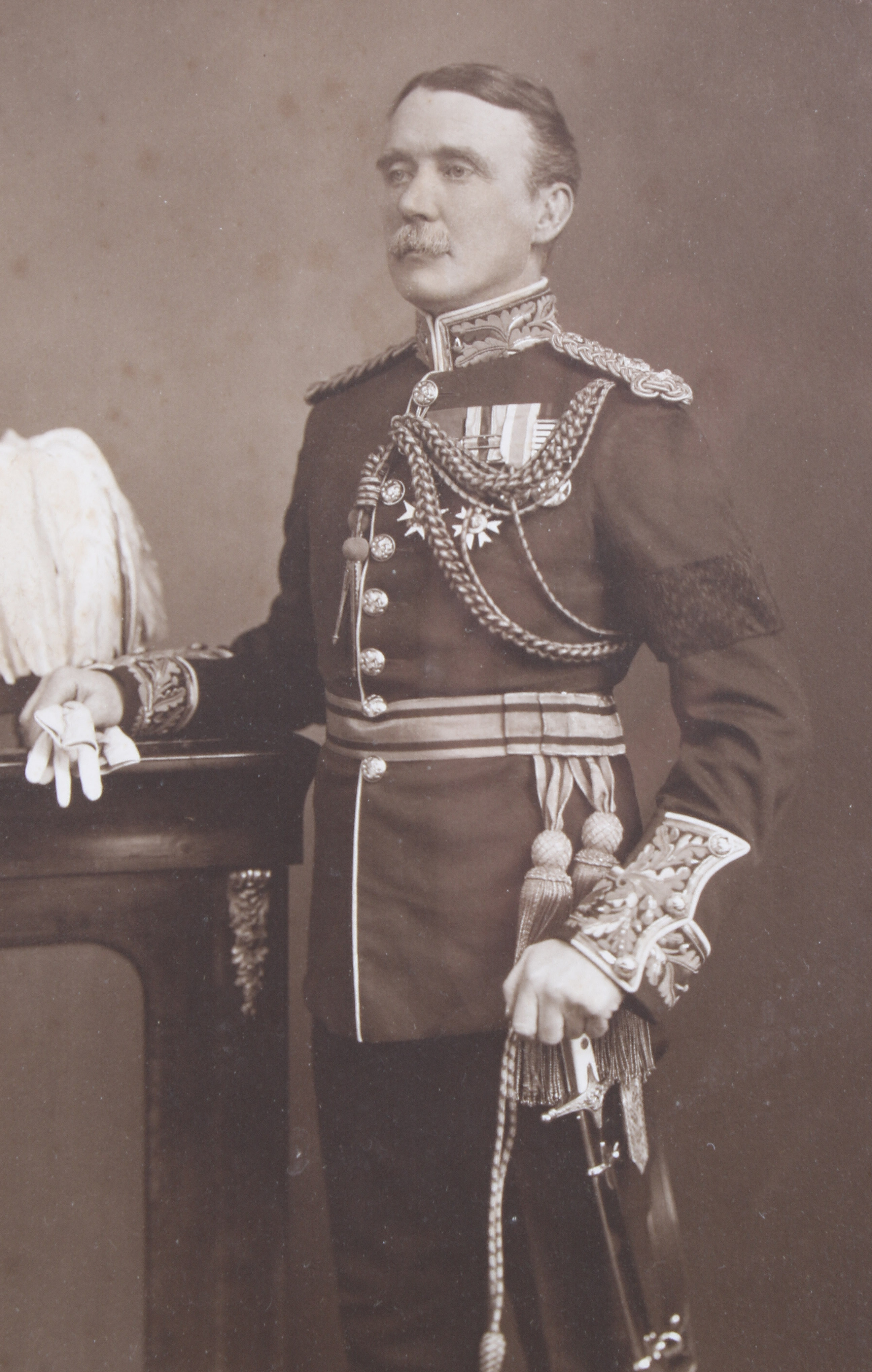 Two framed military portraits. - Image 3 of 3