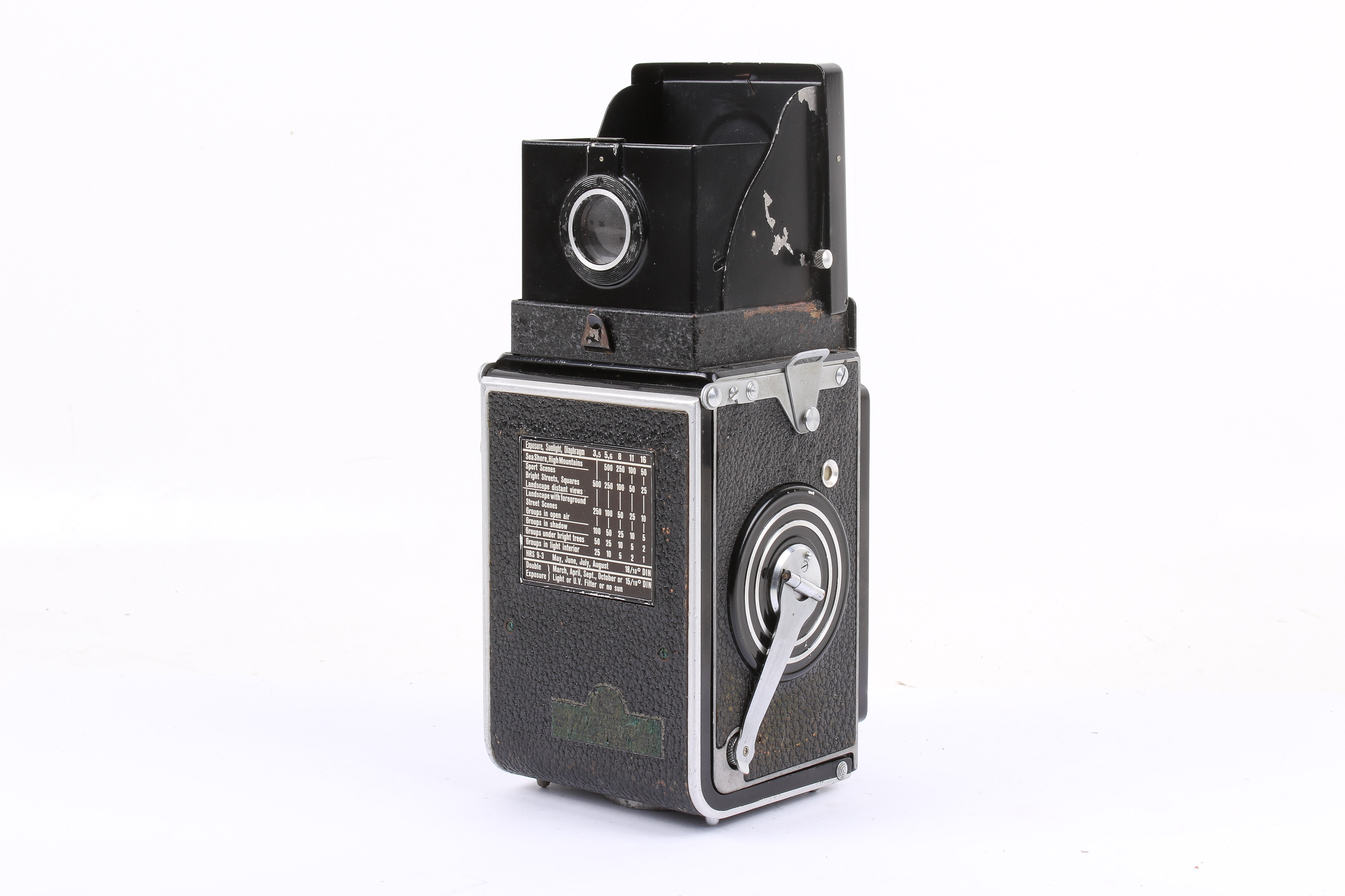 A Rolleiflex Automat 6 x 6 Medium Format TLR camera. Serial number 607813. With a Carl Zeiss 7. - Image 2 of 3