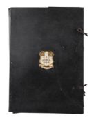 A large portfolio consisting of mostly 19th Century Albumen and other Silver Gelatin photographs.