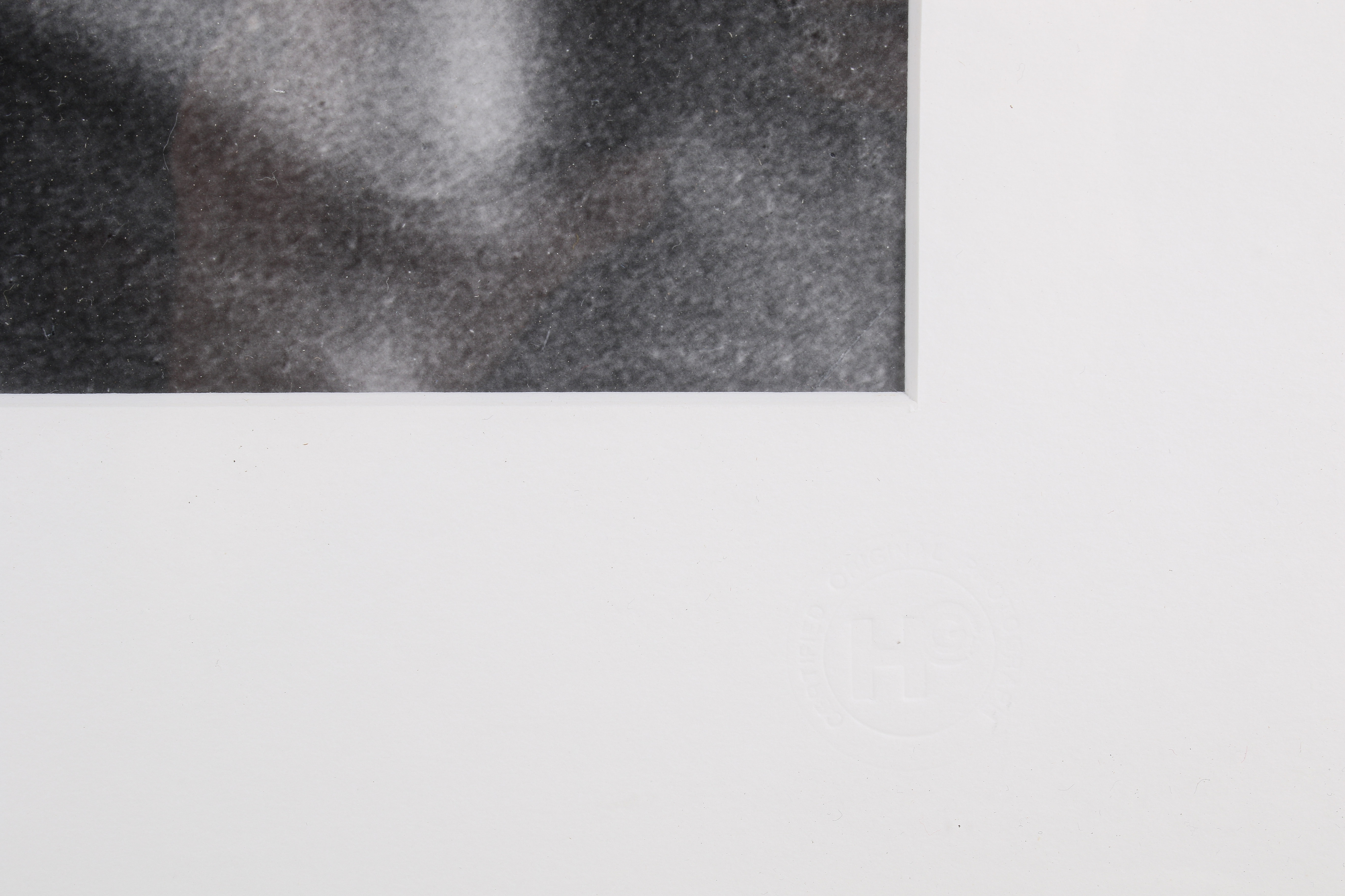 A black and white silver gelatin resin photograph of 'Dining Out'. - Image 3 of 4